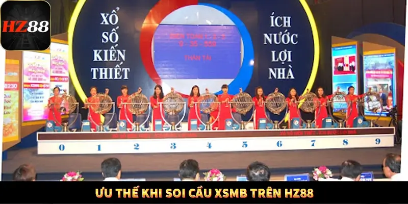 Ưu thế khi soi cầu XSMB trên HZ88