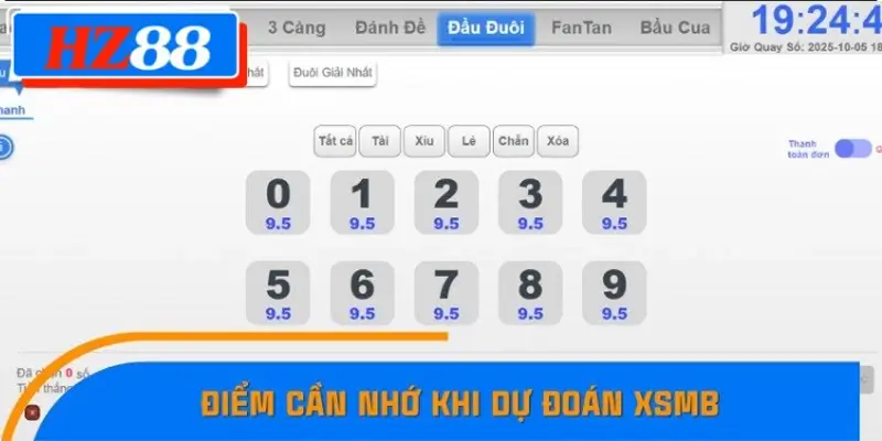Lưu ý cần nắm vững khi dự đoán xổ số miền Bắc hàng tuần