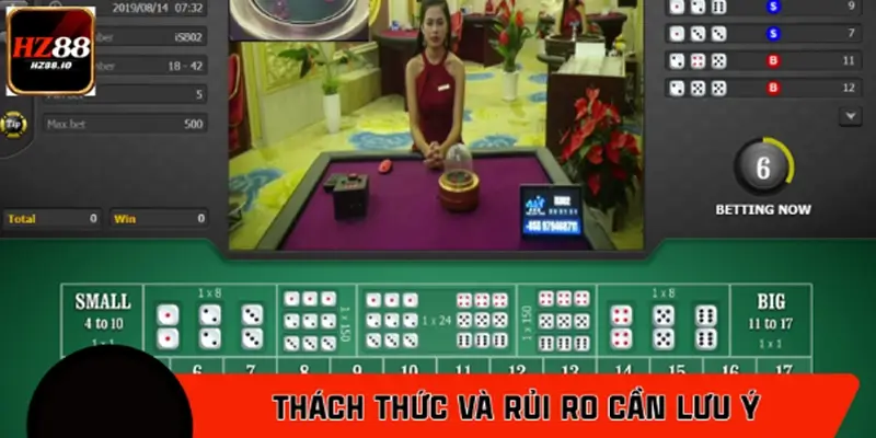 Thách thức và rủi ro cần lưu ý tại thị trường casino online
